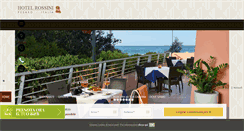 Desktop Screenshot of hotelrossini.it